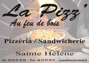 Logo de la pizzeria La Pizz de Sainte-Hélène